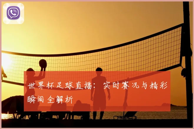 世界杯足球直播：实时赛况与精彩瞬间全解析